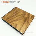Perfil de aluminio de grano de madera